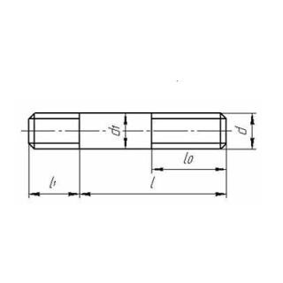 Шпилька для фланцевых соединений атомных энергетических установок ГОСТ 23304-78 - фото - 1